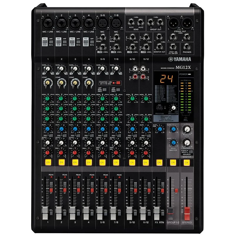 Yamaha MG12X - 12-Channel Mixing Console