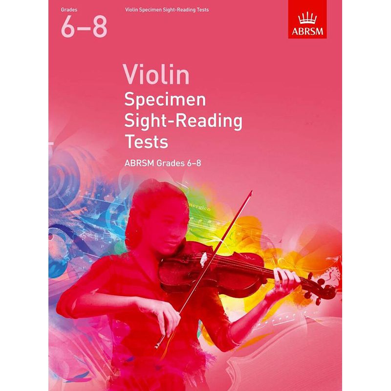 ABRSM Specimen Violin Sight Reading Tests - Grades 6-8