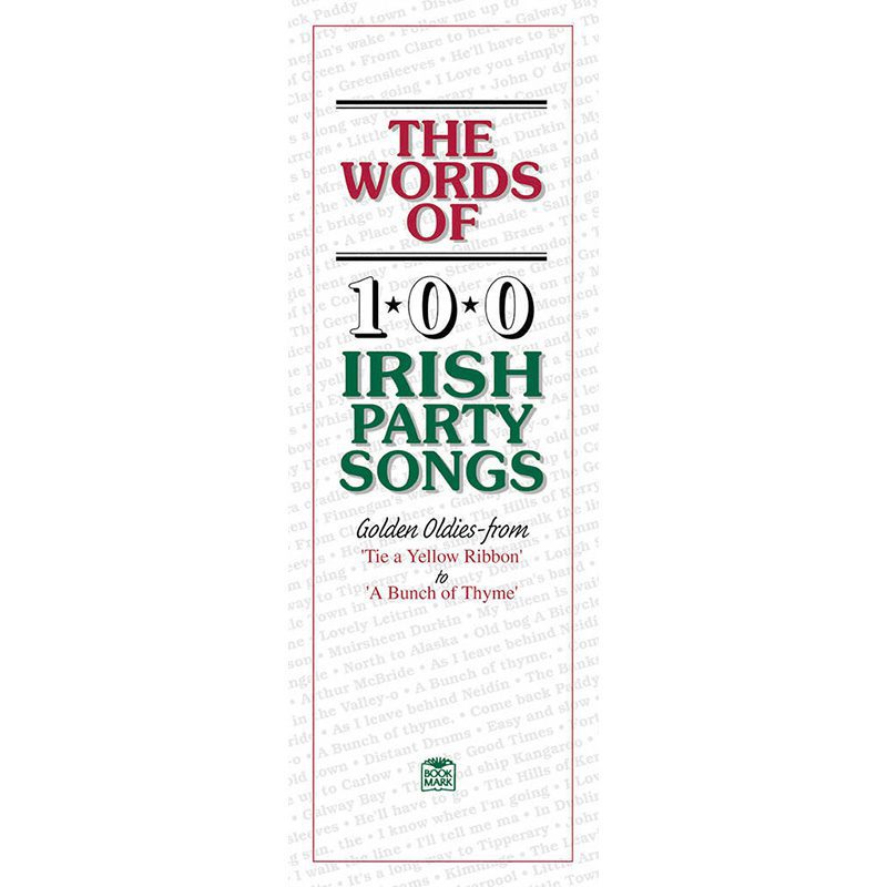 The Words Of 100 Irish Party Songs