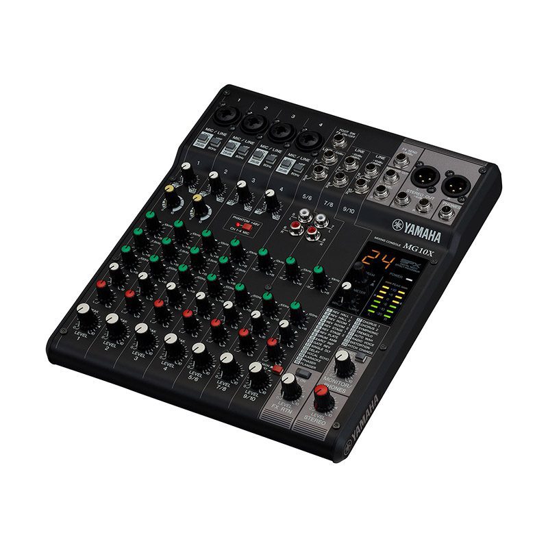 Yamaha DBR10 700w Powered Loudspeaker Pair + MG10X Mixing Console - Image 5