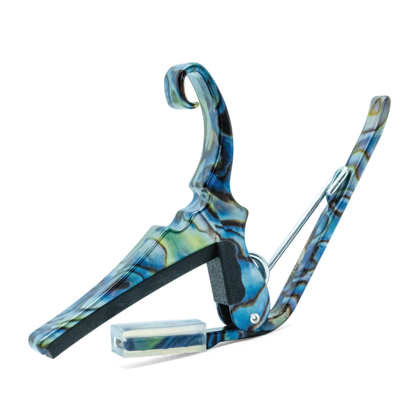 Kyser Quick-Change Guitar Capo - Abalone - Image 2
