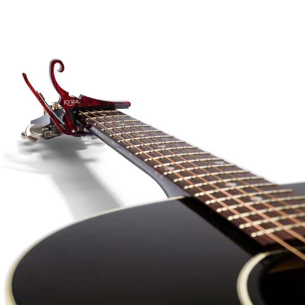 Kyser Quick-Change Classical Guitar Capo - Rosewood - Image 3
