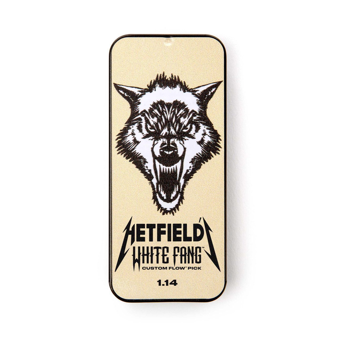 Dunlop James Hetfield's White Fang Pick Tin - 1.14mm - Image 3