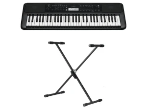 Yamaha PSR-E383 61-Key Portable Keyboard w/Keyboard Stand