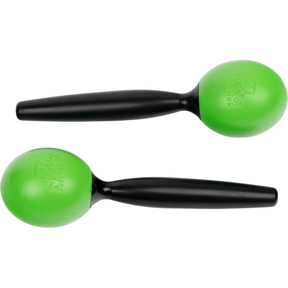 Meinl Nino 575GG -Molded ABS Maracas - Grass Green - Image 2