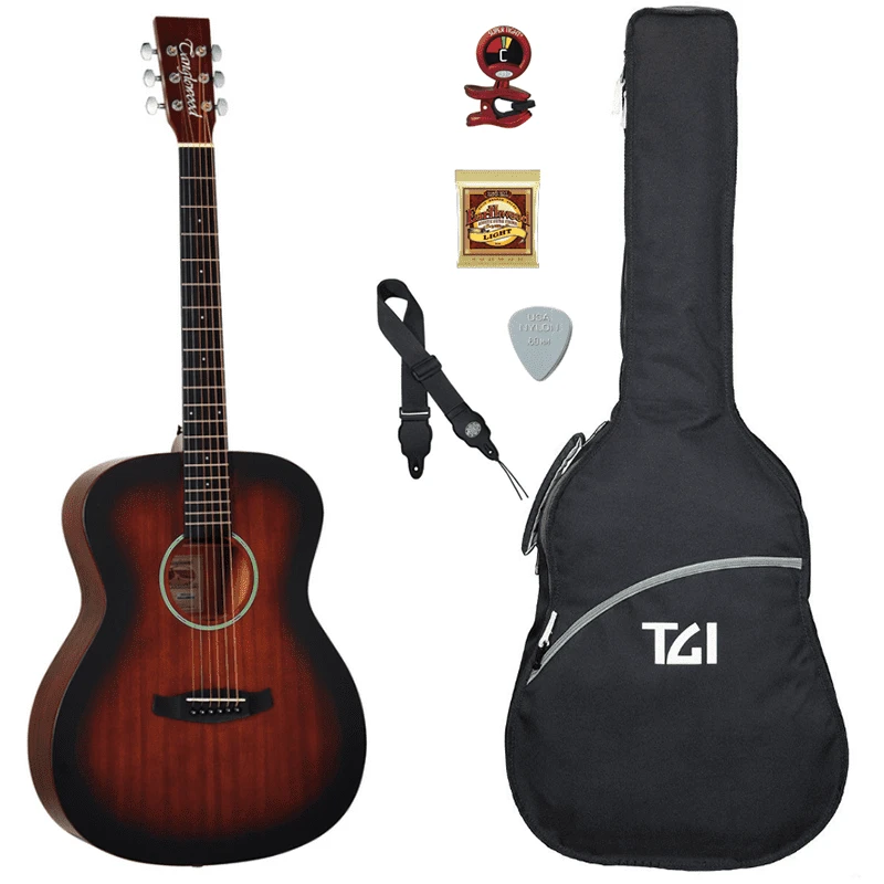 Tanglewood TC3 LH Crossroads - Left Handed Guitar Pack