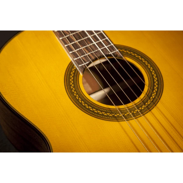 Takamine GC1CE Natural - Cutaway Electro-Acoustic Classical Guitar - Image 2