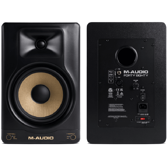 M-Audio Forty Eighty - 8" 150-Watt Bi Amplified Studio Monitor Pair - Image 10