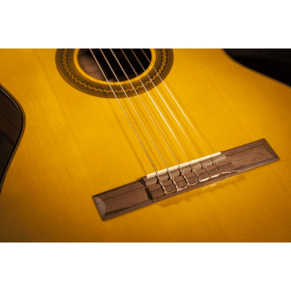Takamine GC1CE Natural - Cutaway Electro-Acoustic Classical Guitar - Image 3