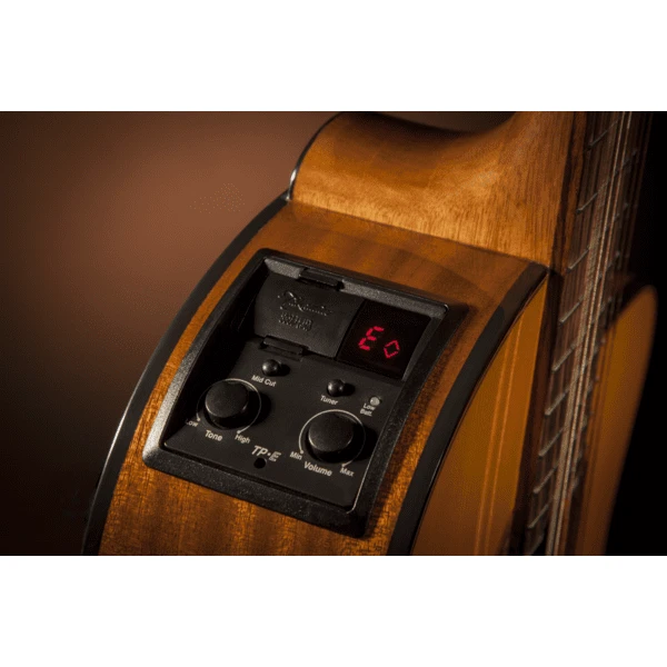 Takamine GC1CE Natural - Cutaway Electro-Acoustic Classical Guitar - Image 4