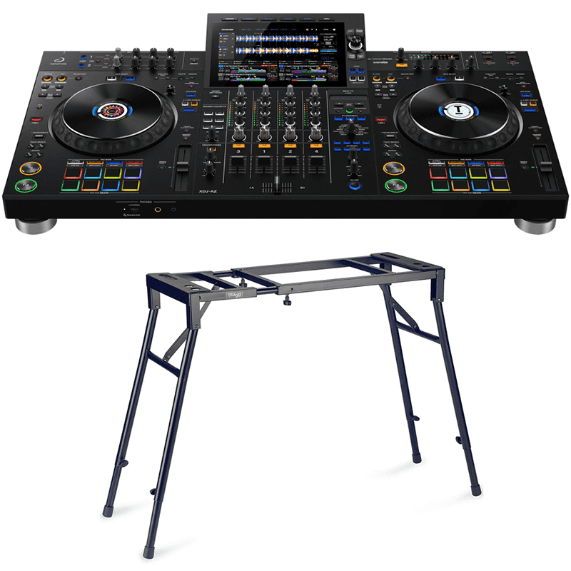 AlphaTheta XDJ-AZ w/MXS-A1 Mixer/Controller Stand