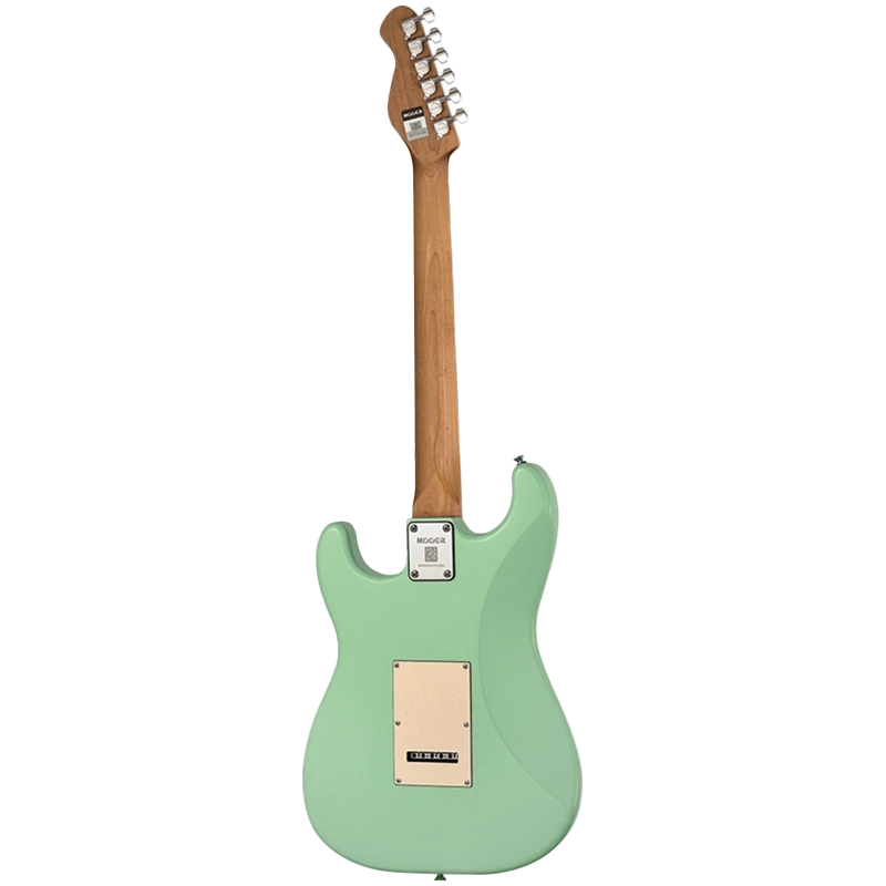 MOOER MCS10 Pro Electric Guitar - HSS - Surf Green - Image 3