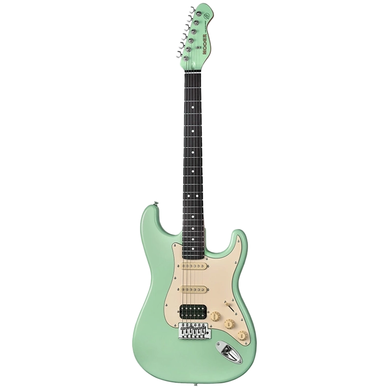 MOOER MCS10 Pro Electric Guitar - HSS - Surf Green