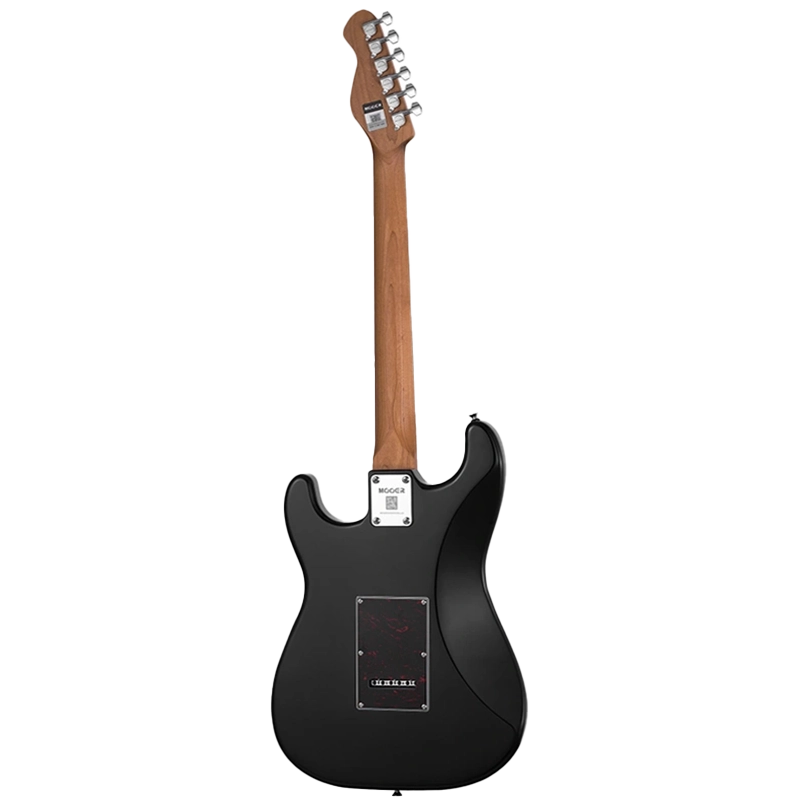 MOOER MCS10 Pro Electric Guitar - HSS - Black - Image 3