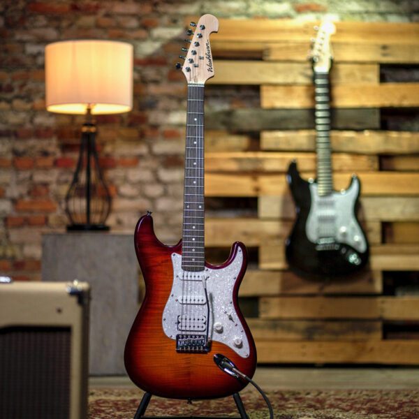 Washburn SDFSB Sonamaster Deluxe - Sunburst - Image 2