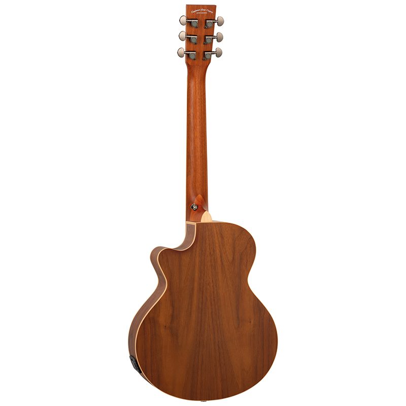 Tanglewood TRU2CEAW - Travel Size Electro Acoustic Guitar - Black Walnut - Image 2