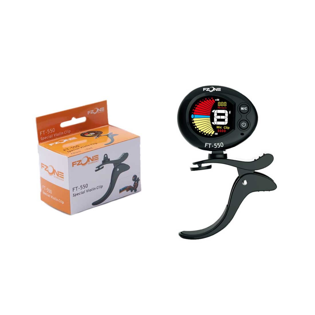 F-Zone FT550 Chromatic Clip-On Violin Tuner - Image 4