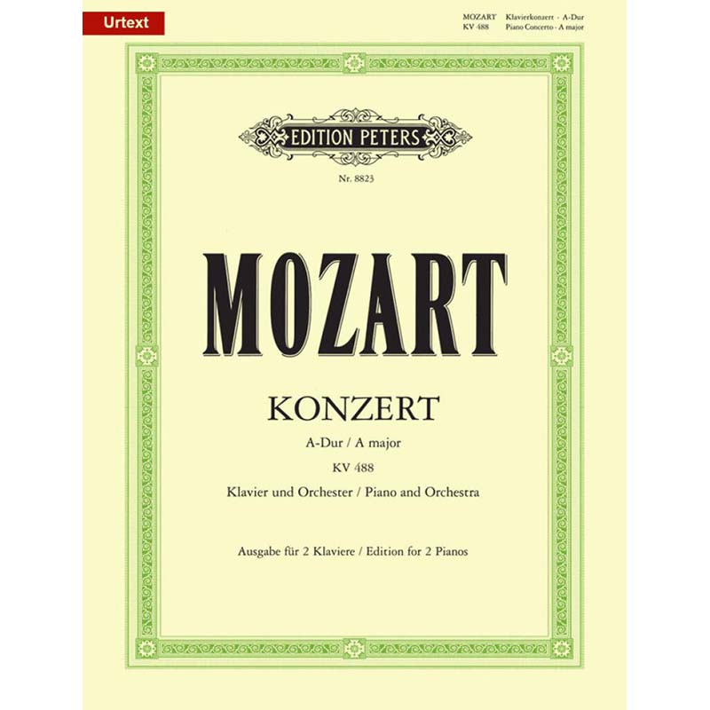 Mozart Concerto No. 23 in A Major - K. 488 - Piano Duet