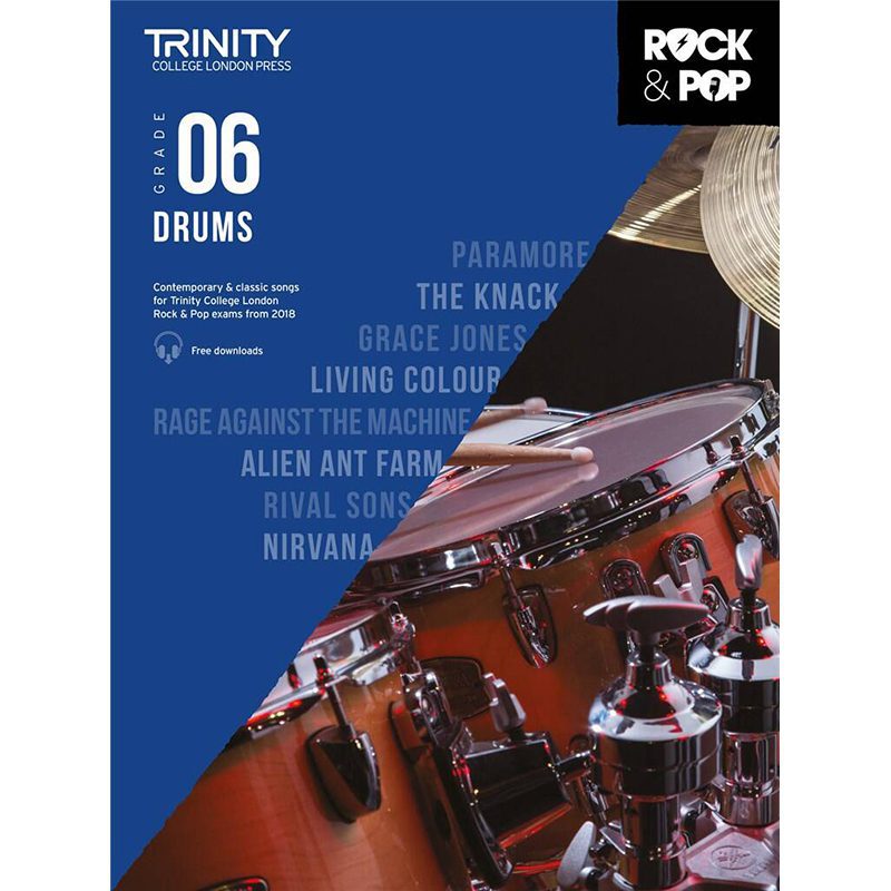Trinity Rock And Pop Drums - Grade 6