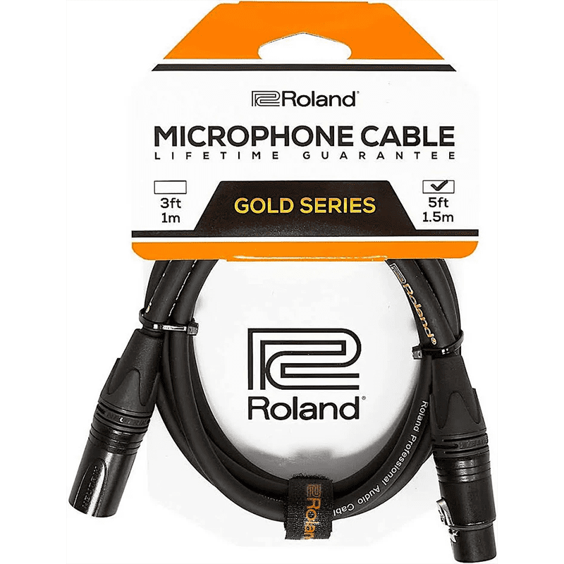 Roland RMC-G5 XLR-XLR Microphone Cable - 5ft/1.5m