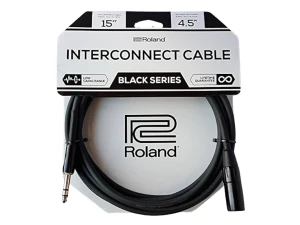 Roland RCC-15-TRXM - 1/4-inch TRS male to XLR male - 15ft/4.5m