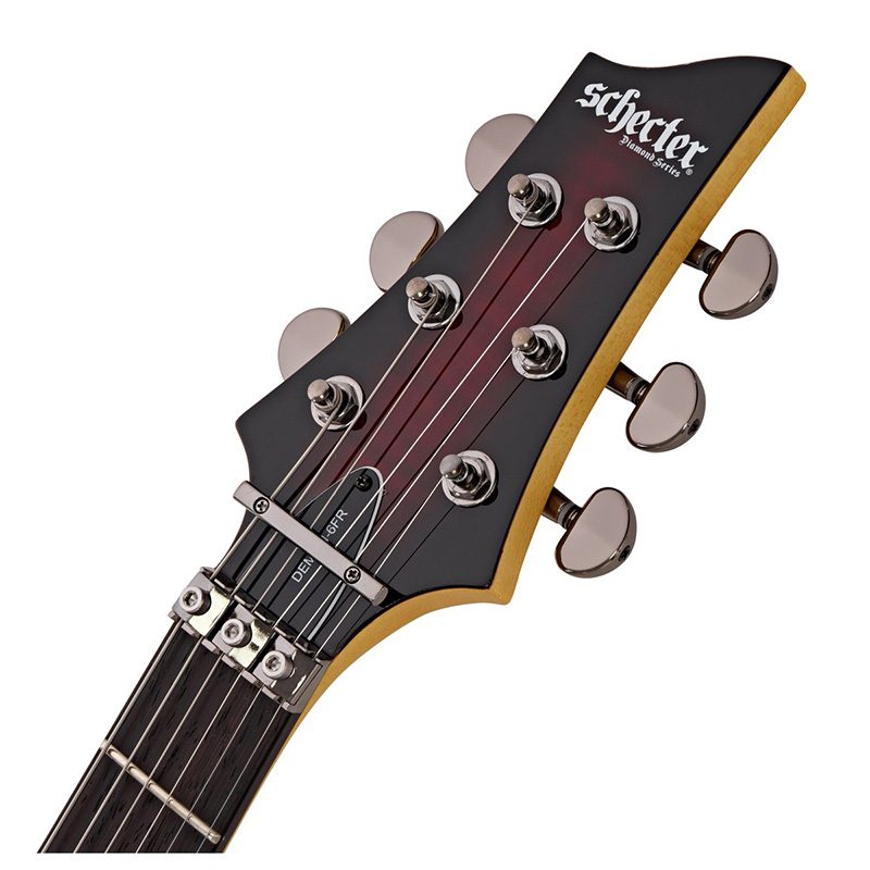 Schecter Demon 6 FR - Crimson Red Burst - Image 7