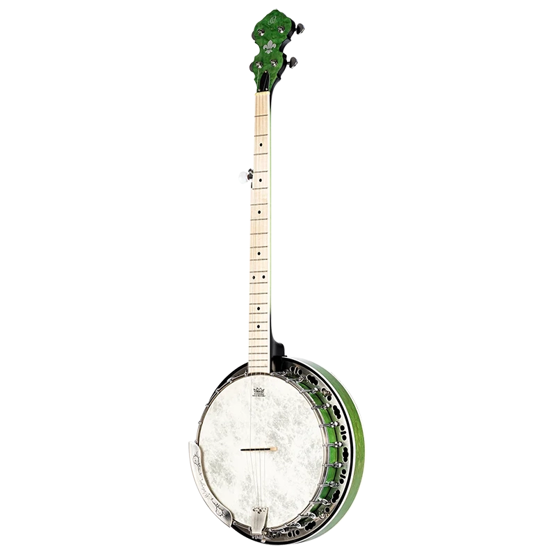 Ortega Falcon Series 5-String Banjo - Maple Green - Image 8