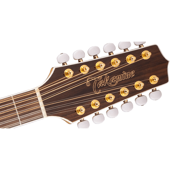 Takamine GJ72-12 - Nat - 12 String Electro-Acoustic - Natural - Image 4