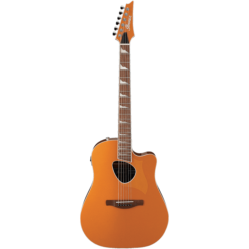 Ibanez Altstar ALT30 - Electro-Acoustic - Dark Orange Metallic - Image 3