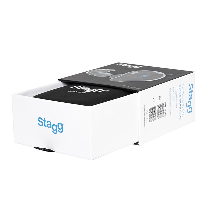 Stagg SPM-435 4-Driver In Ear Monitors - Transparent - Image 8