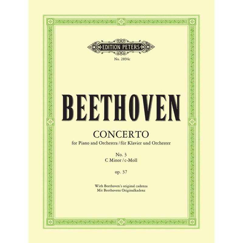 Beethoven -Concerto No. 3 In C Minor - Piano Duet