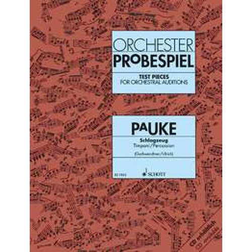 Pauke - Orchester Probespiel