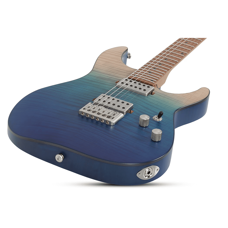 Schecter C-1 Standard Plus - Blue Fade - Image 7