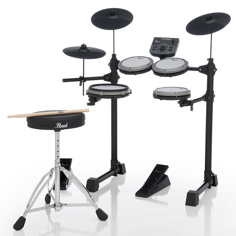 Pearl eRoadshow - Electronic Drum Kit w/Stool + Heaphones