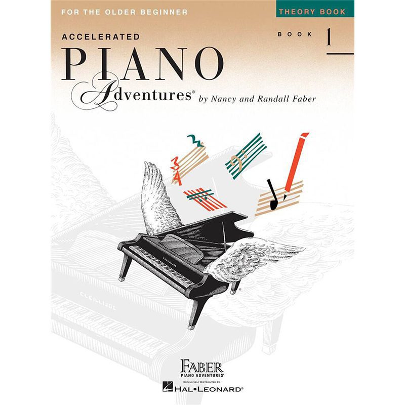 Piano Adventures For The Older Beginner - Theory Book 1