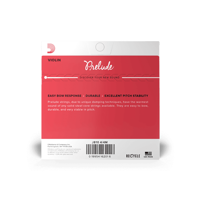 D'addario Prelude Violin E String - 1/2 - Medium - Image 2