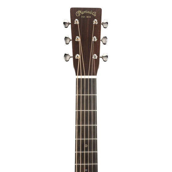 Martin D-28 Satin Acoustic Guitar - Amberburst - Image 3