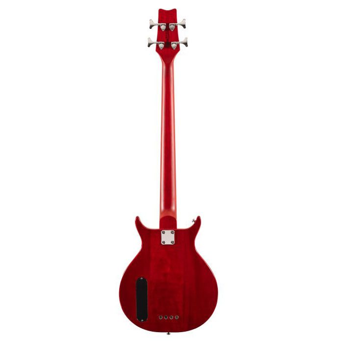 Washburn Scavenger Bass - Wing Series - Trans Red - Image 11