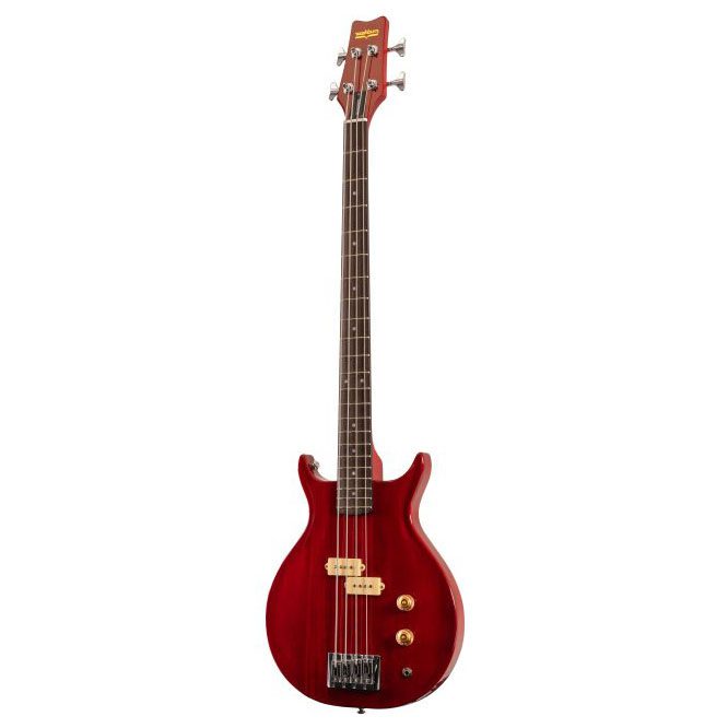 Washburn Scavenger Bass - Wing Series - Trans Red - Image 12