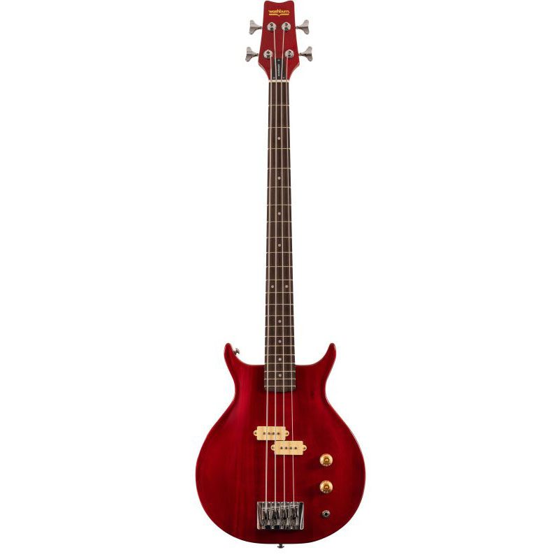 Washburn Scavenger Bass - Wing Series - Trans Red