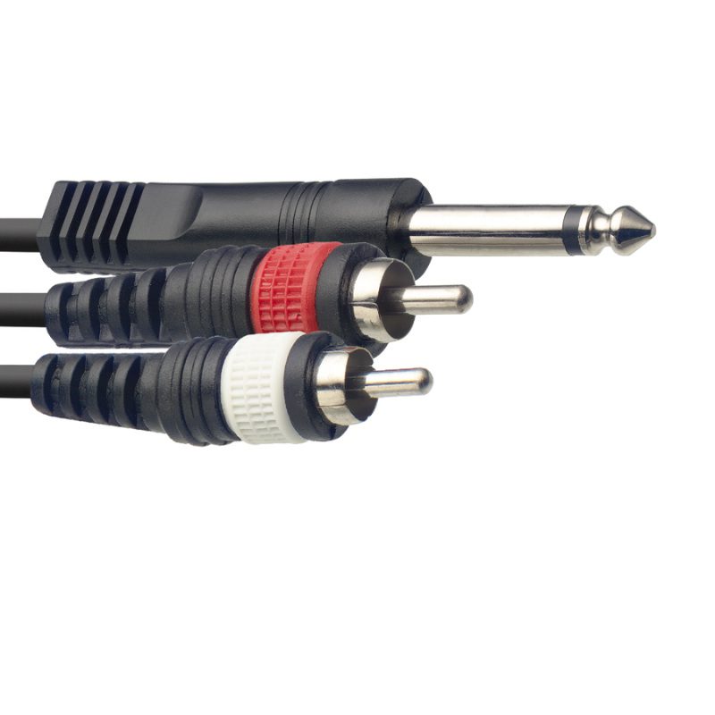 Stagg 2M Stereo Y-Cable Jack/RCA (M/M) Stereo/Mono - Image 4