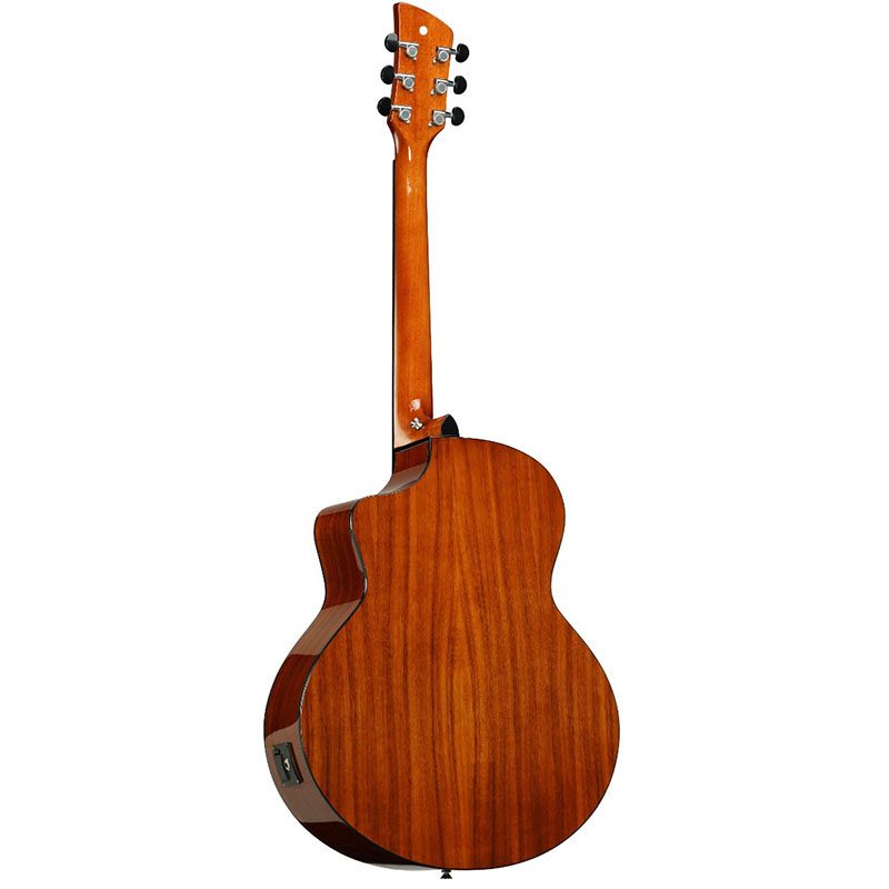 Brunswick BTK60 - Grand Auditorium Cutaway Electro Acoustic Guitar - Koa - Image 5