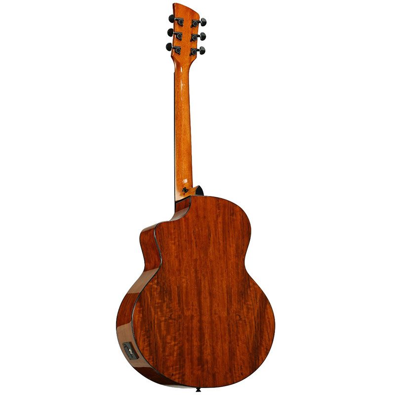 Brunswick BTK60 - Grand Auditorium Cutaway Electro Acoustic Guitar - Walnut - Image 2