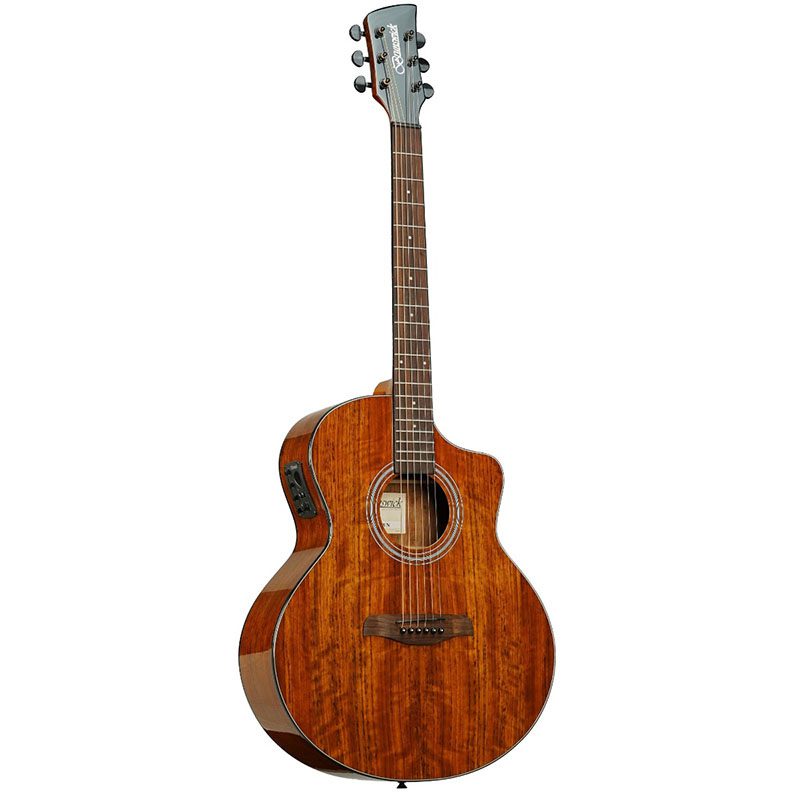 Brunswick BTK60 - Grand Auditorium Cutaway Electro Acoustic Guitar - Walnut