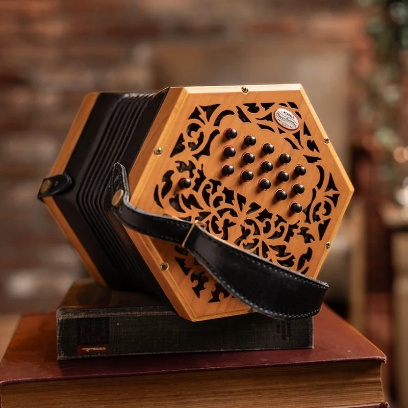 Mcneela The Phoenix Concertina - Brown - Image 2