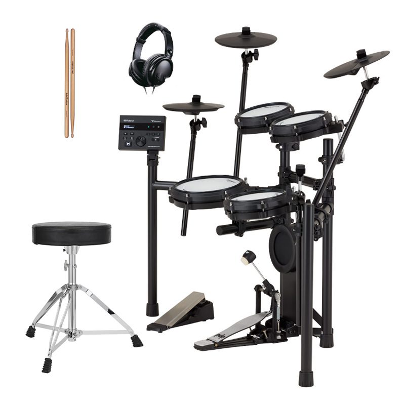 Roland TD-07DMK2 - V-Drums - Electronic Drum Kit - Player Pack