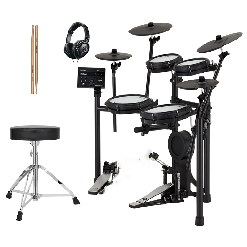 Roland TD-07KV - V-Drums - Electronic Drum Kit - Player Pack