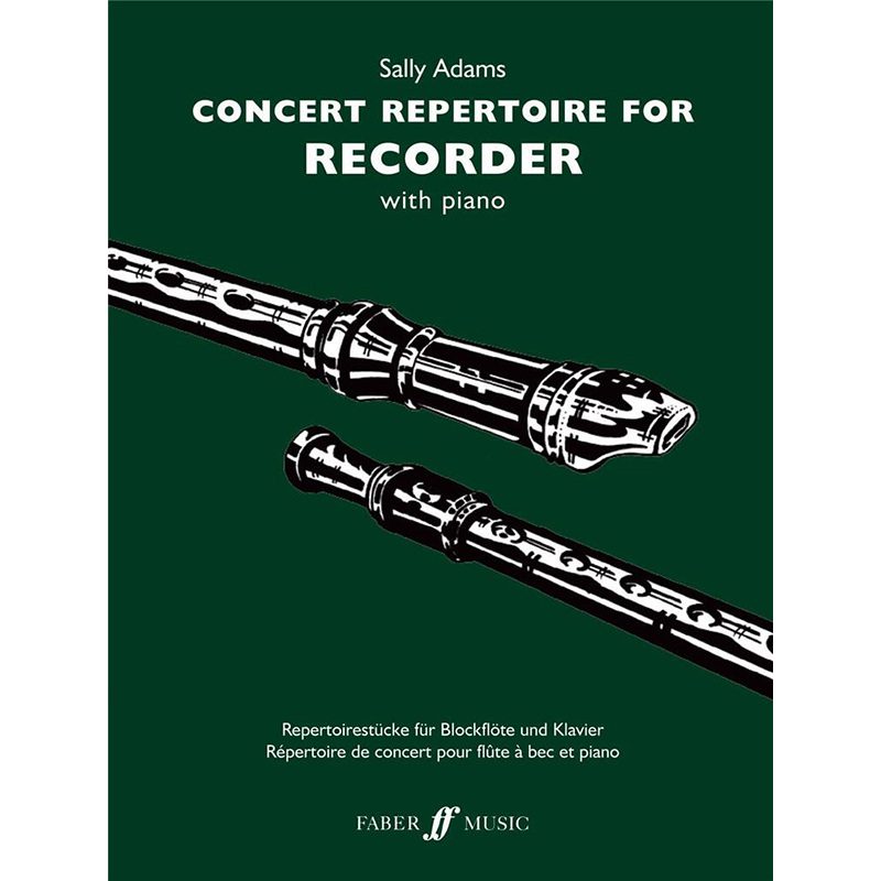 Concert Repertoire for Recorder