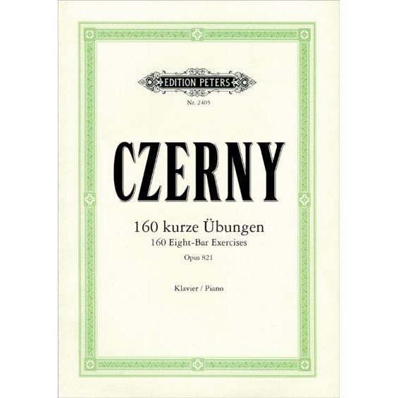 Czerny - 160 Eight-Bar Exercises - Piano