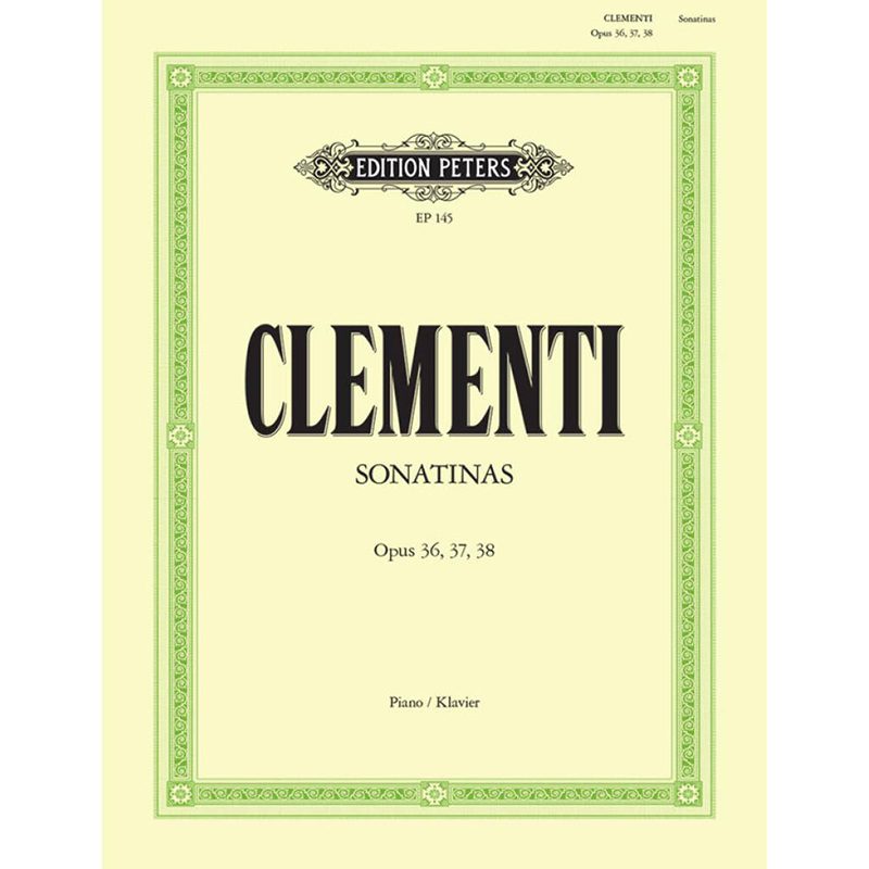 Clementi - Sonatinen Op. 36, 37, 38 - Piano